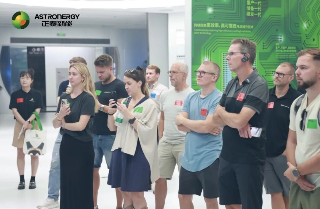 AFT2025 正泰新能攜手Aprilice工廠行圓滿落幕，技術推廣共塑北歐光伏新格局